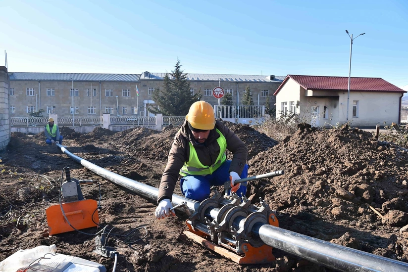 Xocalı şəhərinin içməli su təchizatı yaxşılaşdırılır