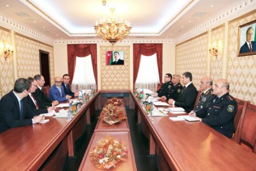 Vilayət Eyvazov İsrail Müdafiə Nazirliyinin Departament direktorunu qəbul edib