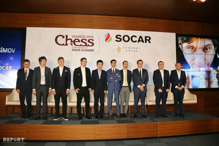 Shamkir Chess 2018in püşkatma mərasimi keçirilib - FOTO