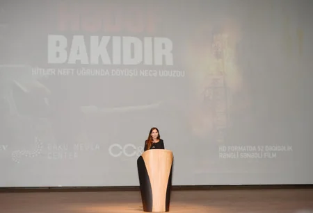 ​Paytaxtda “Hədəf Bakıdır. Hitler neft uğrunda döyüşü necə uduzdu” filmi təqdim olunub