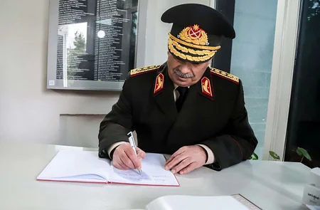 Zakir Hasanov visits Ata-Beyit National Historical and Memorial Complex in Bishkek