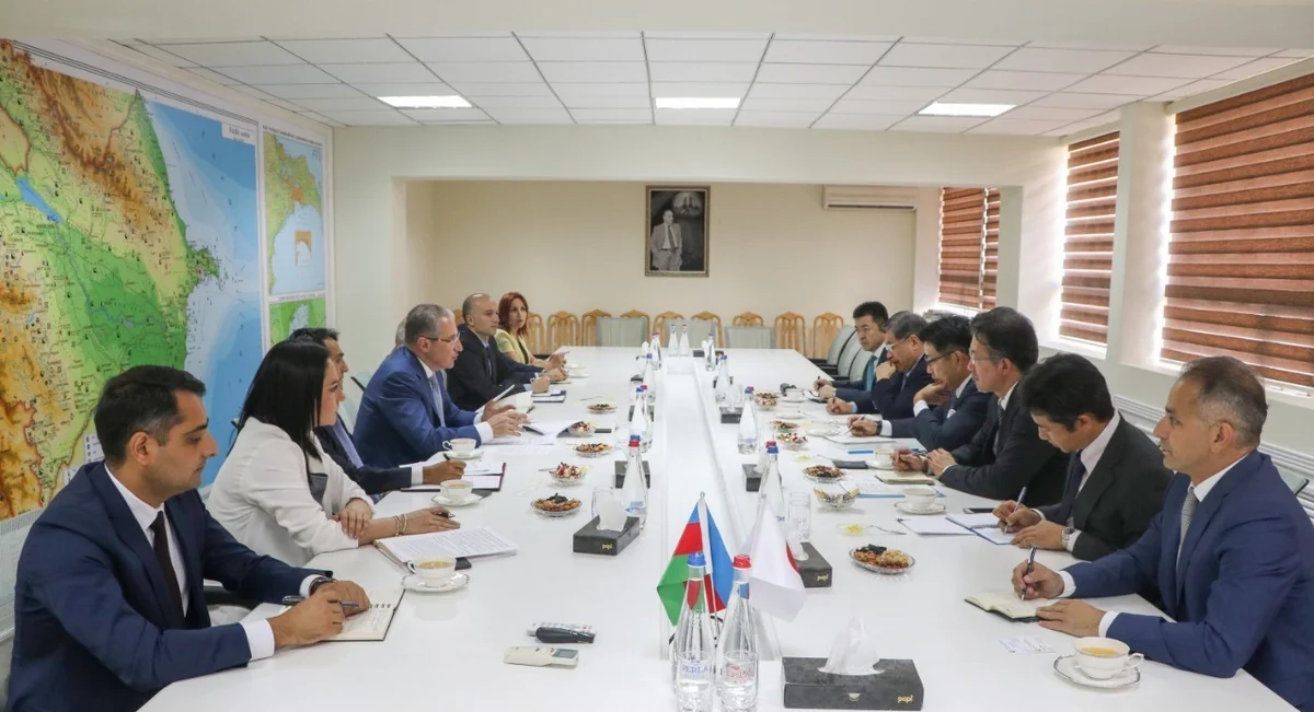 ETSN-də İTOCHU Koorporasiyasının icraçı direktoru ilə görüş olub
