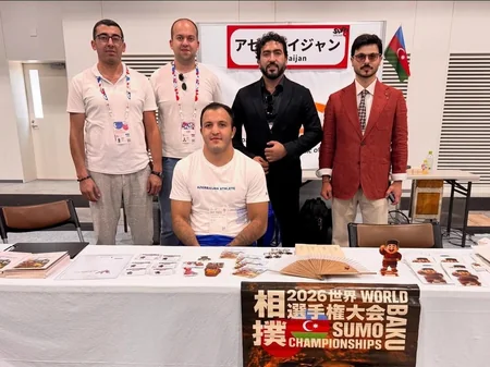 Yaponiya “Sumo Expo 2025”də Bakıda keçiriləcək dünya çempionatının təqdimatı olub
