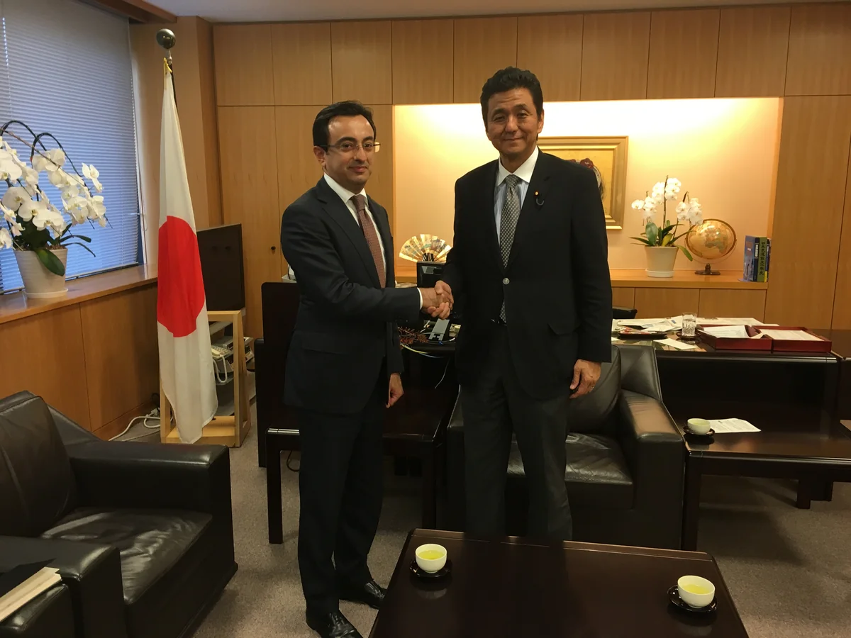 Azerbaijani Ambassador met with Japanese State Minister for Foreign Affairs