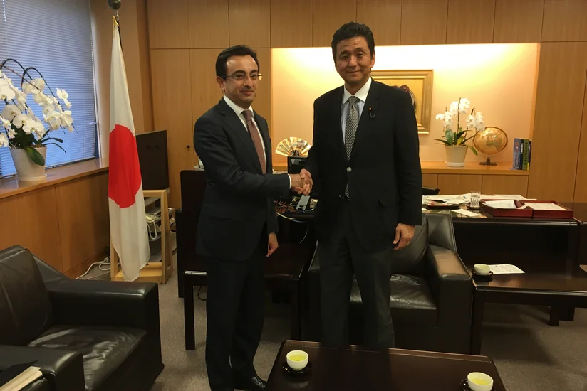 Azerbaijani Ambassador met with Japanese State Minister for Foreign Affairs