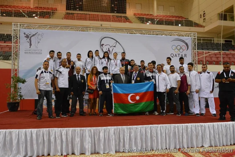 ​Azərbaycan karateçiləri Qətərdə 7 medal qazanıb