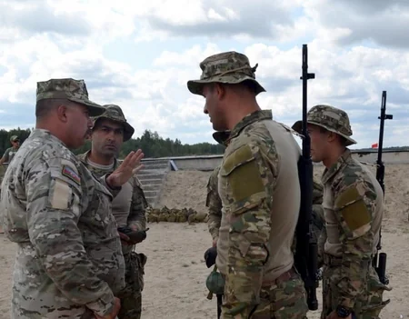 Азербайджанские военнослужащие участвуют в Снайперском рубеже в Беларуси - ФОТО