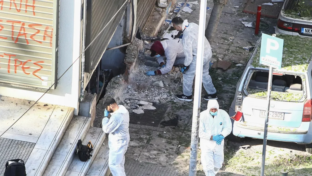 Anti-terror police probing Greek building explosion