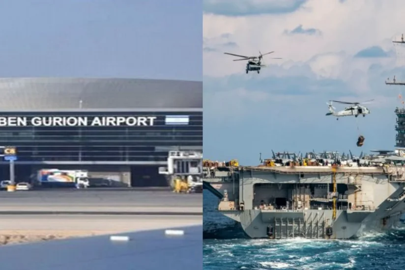 Husilər Ben-Qurion hava limanına və ABŞ-nin “Harry Truman” aviadaşıyıcısına zərbə endiriblər