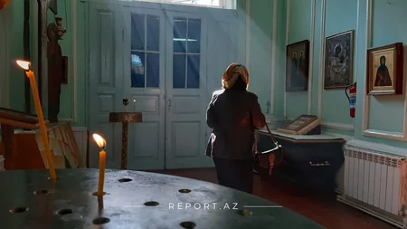 В Гяндже почтили память погибшего россиянина в результате армянского террора