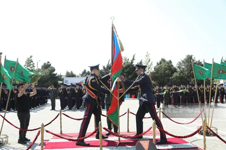 Cəmşid Naxçıvanski adına Hərbi Liseydə buraxılış mərasimi keçirilib