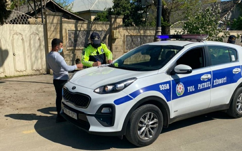 Cəlilabadda yol polisi növbəti reyd keçirib, sürücülər cərimələnib