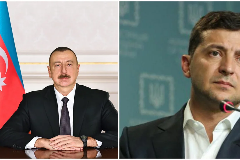 Президент Ильхам Алиев выразил соболезнования Владимиру Зеленскому