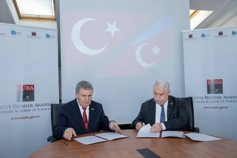 AMEA və Türkiyə Elmlər Akademiyası arasında əməkdaşlıq müqaviləsi imzalanıb