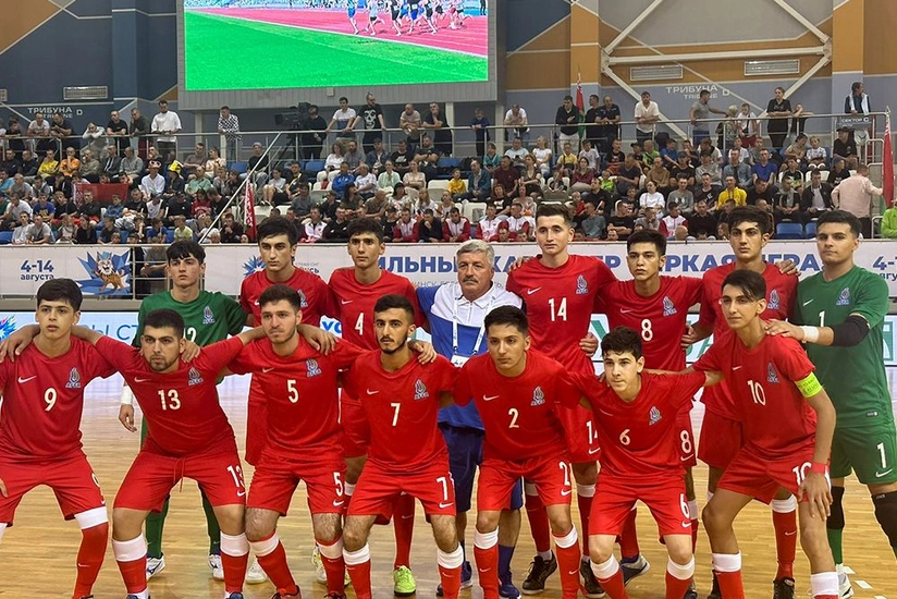 Сборная Азербайджана по футзалу завершила выступление на II Играх стран СНГ