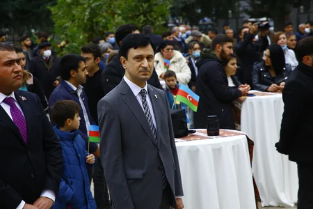 Marneulidə Zəfər Günü qeyd olunub