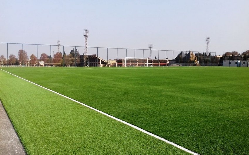 AFFA Mingəçevirdə süni örtüklü məşq meydançası salır