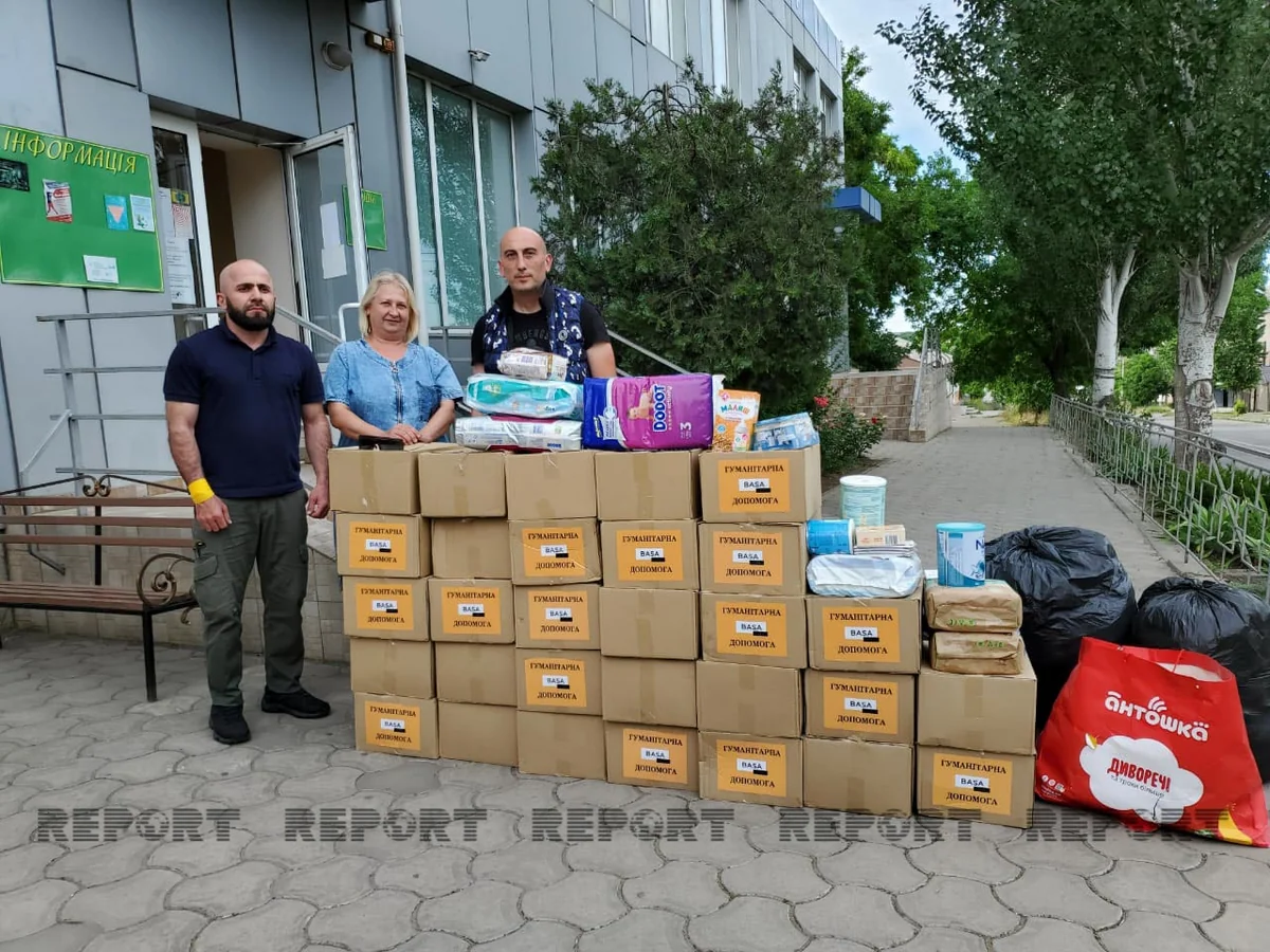 При содействии азербайджанцев ЮНИСЕФ доставил гумпомощь в Николаевскую область