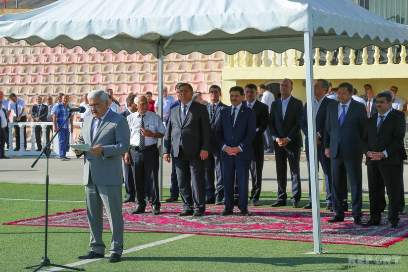 Neft, qaz və kimya sənayesi işçilərinin XXV Spartakiadasının açılış mərasimi keçirilib