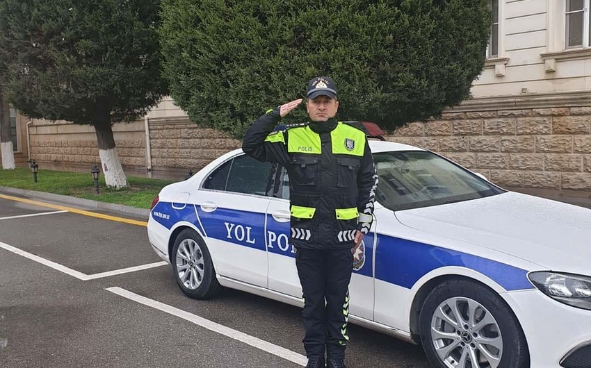 Yol polislərinin yeni geyim forması nümayiş etdirilib