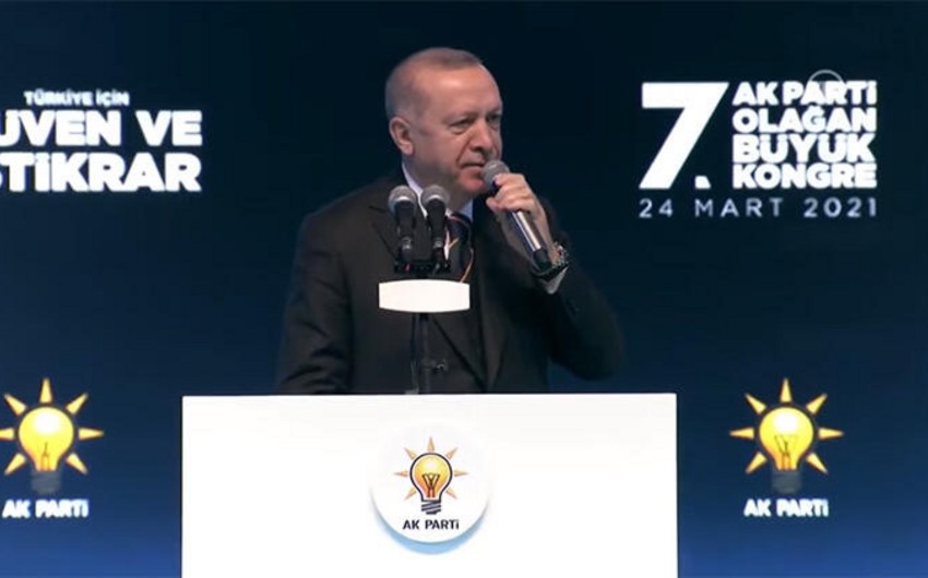 Ərdoğan yenidən AKP sədri seçilib - YENİLƏNİB-2
