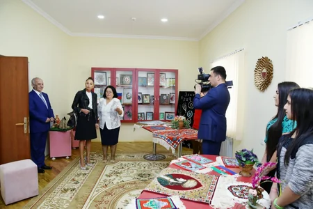 Azerbaijani first lady views newly renovated orphanage and kindergarten No.3 in Khatai