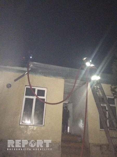 Qaxda körpələr evində yanğın baş verib - FOTO
