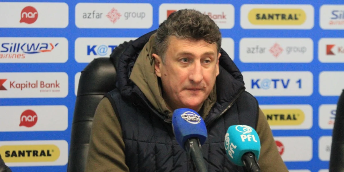 Kaxaber Sxadadze: Xüsusi sevinməyə dəyməz, sonuncu yerdəyik