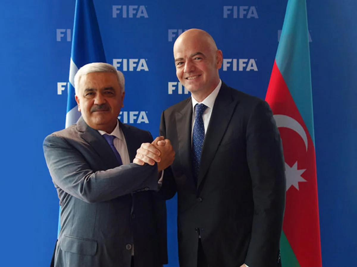 FIFA prezidenti Rövnəq Abdullayevə təşəkkür edib