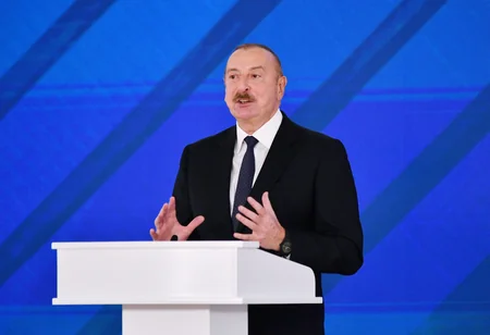 Prezident Qaradağ Günəş Elektrik Stansiyasının rəsmi açılış mərasimində iştirak edib - YENİLƏNİB-2