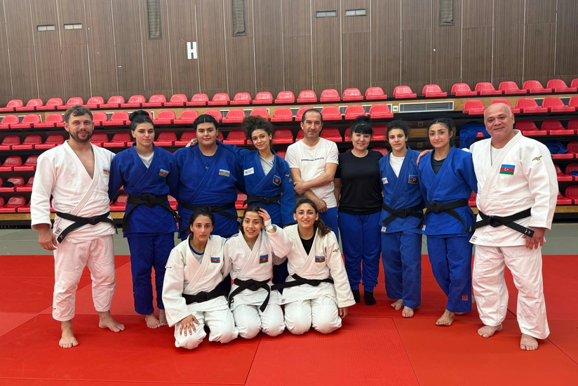 Azərbaycanın gənc qızlardan ibarət cüdo millisi Çexiyada təlim-məşq düşərgəsinə qatılıb