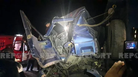 ДТП в Кюрдамире, есть пострадавший