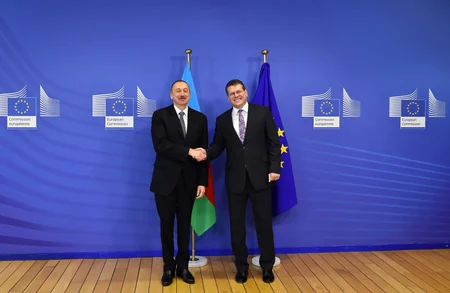 President Ilham Aliyev met with European Commission Vice-President for Energy Union