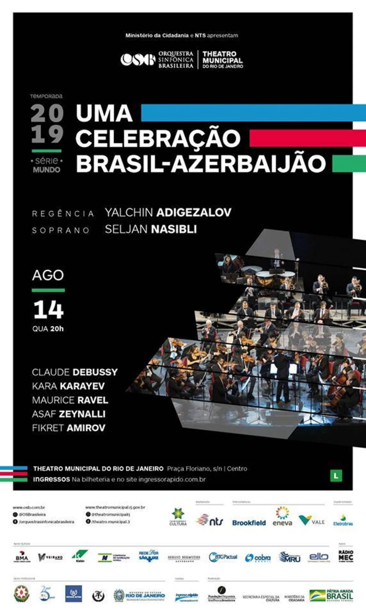 Concert “A Brazil-Azerbaijan Celebration” to be held in  Rio de Janeiro