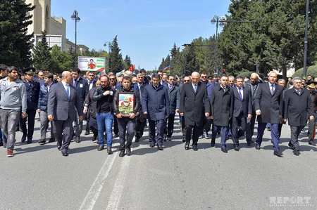 Azərbaycan ordusunun şəhid polkovniki və onun əsgəri Şəhidlər Xiyabanında dəfn edilib - FOTO - YENİLƏNİB