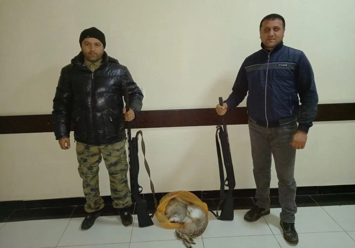 Bakıdan Cəlilabadda qanunsuz ov etməyə gedən şəxslər saxlanılıb