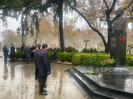Heydər Əliyevin xatirəsi Gürcüstanda yad edilib