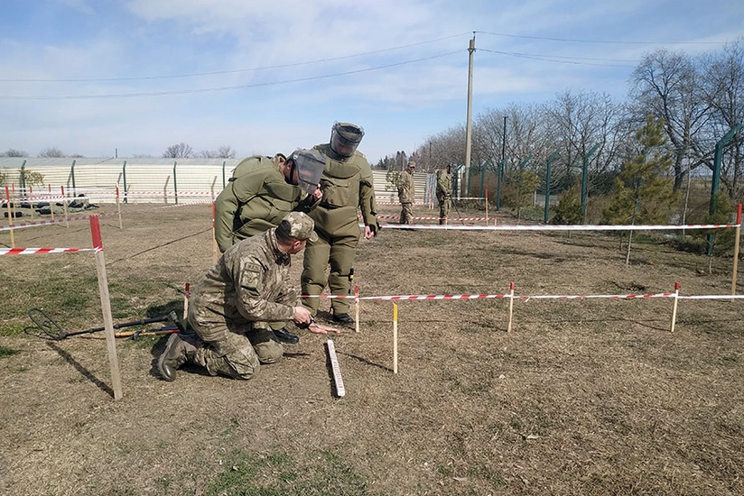 Инженерные подразделения Азербайджана и Турции проводят совместные занятия по боевой подготовке