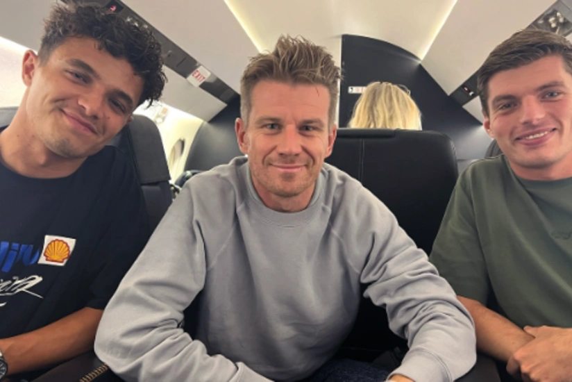 Formula 1: Maks Ferstappen Bakıya əsas rəqibi ilə birlikdə gəlib