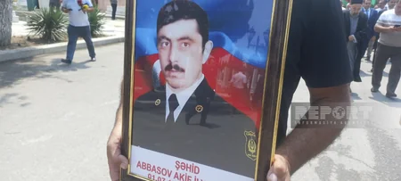 Gəncədə Birinci Qarabağ müharibəsinin şəhidi Akif Abbasov dəfn edilib - YENİLƏNİB