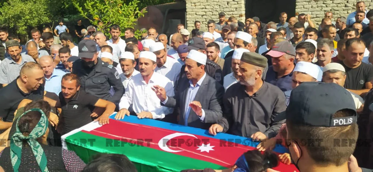 Şəhid Nail Abbasov Oğuzda dəfn edilib