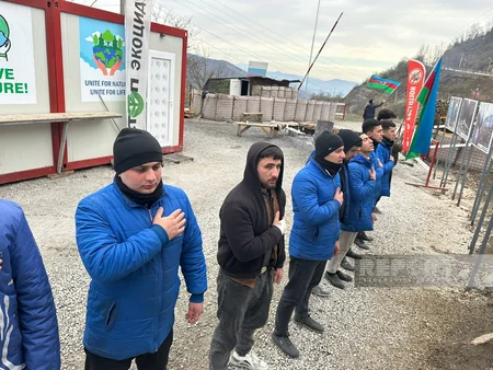 Protest on Khankandi-Lachin road going on for 119 days