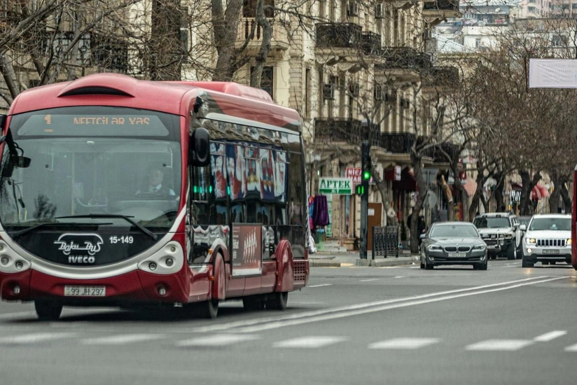 Bakıda daha 46 sayda avtobus marşrutunun fəaliyyəti bərpa edilir