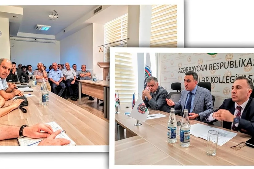 Anar Bağırov vəkil qurumlarının rəhbərləri ilə görüşüb