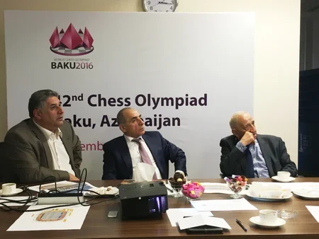 ​Bakıda Ümumdünya Şahmat Olimpiadası ilə bağlı iclas keçirilib