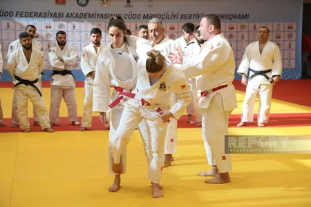 Bakıda IJF Akademiyasının cüdo məşqçiliyi və sertifikat proqramının açılış mərasimi keçirilib