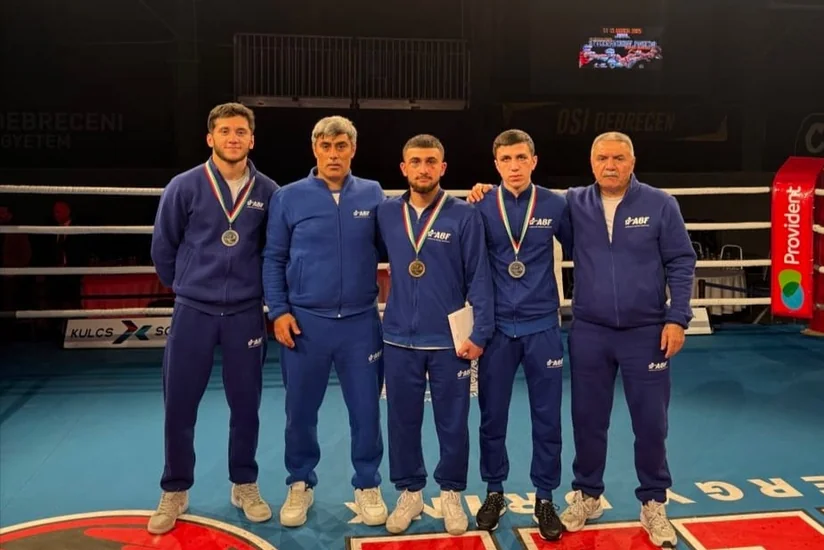 Azərbaycan boksçuları Macarıstanda keçirilən beynəlxalq turniri üç medalla başa vurublar