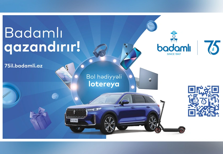 Badamlı75 lotereyasının 2-ci tirajının qaliblərinə hədiyyələr təqdim edilib