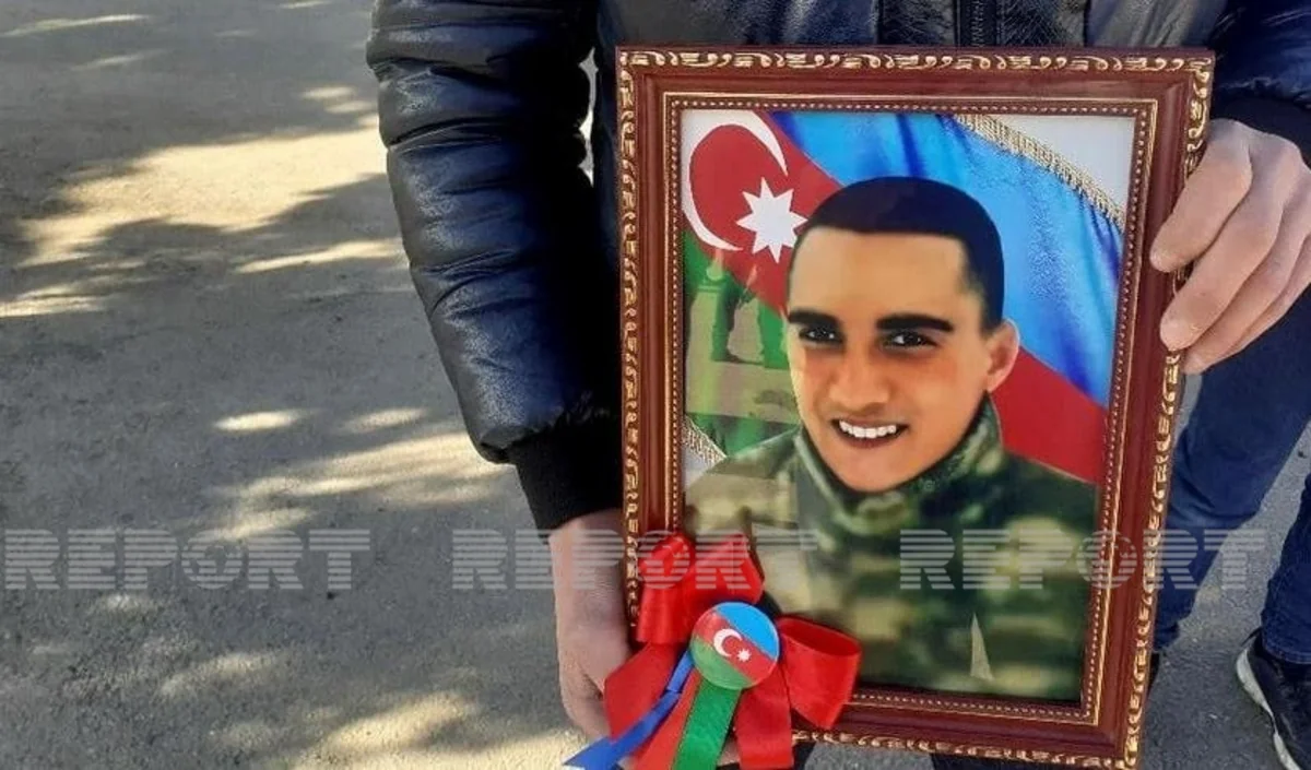 Gəncədə şəhid Əmrah Rəcəbovun anım günü qeyd edilib