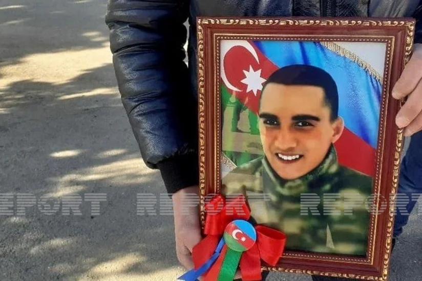 Gəncədə şəhid Əmrah Rəcəbovun anım günü qeyd edilib